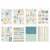 Scrapbooking  Echo Park Sticker Book Our Baby Boy 16pg stickers