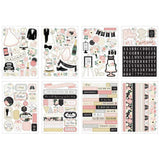 Scrapbooking  Echo Park Sticker Book Wedding 16pg stickers