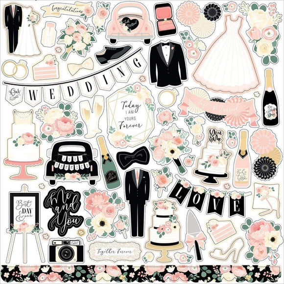 Echo Park Sticker Book Wedding