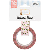 Scrapbooking  Echo Park My Favorite Easter Washi Tape 30' White Blooms washi