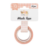 Scrapbooking  Echo Park Our Baby Girl Washi Tape 30' Baby Girl Plaid, Our Baby Girl Washi