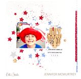 Scrapbooking  Elles Studio Puffy Alphabet Banners Alphas