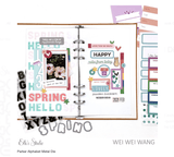 Scrapbooking  Elles Studio - Parker Alphabet Craft Die Set DIES