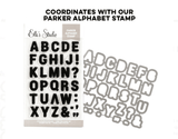 Scrapbooking  Elles Studio - Parker Alphabet Craft Die Set DIES