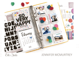 Scrapbooking  Elles Studio - Parker Alphabet Craft Die Set DIES