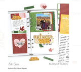 Scrapbooking  Elles Studio -Autumn Fun Wood Veneer Embellishments
