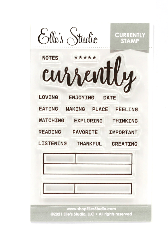 Scrapbooking  Elles Studio - Currently Stamp Embellishments