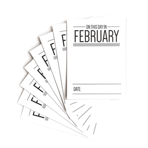 Scrapbooking  Elles Studio - On this day in February Journaling Tags Embellishments
