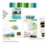 Scrapbooking  Elles Studio The Great Outdoors Wood Veneers Embellishments