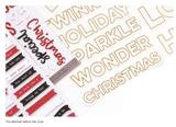 Scrapbooking  Elles Studio The Merriest Vellum Die Cuts Embellishments