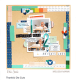 Scrapbooking  Elles Studio - Thankful Die Cuts Ephemera