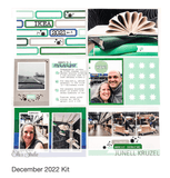 Scrapbooking  Elles Studio December 2022 Kit kit