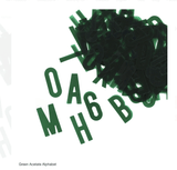 Scrapbooking  Elles Studio - Green Acetate Alphabet kit