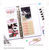 Scrapbooking  Elles Studio - Happy Little Moments Chipboard Stickers kit