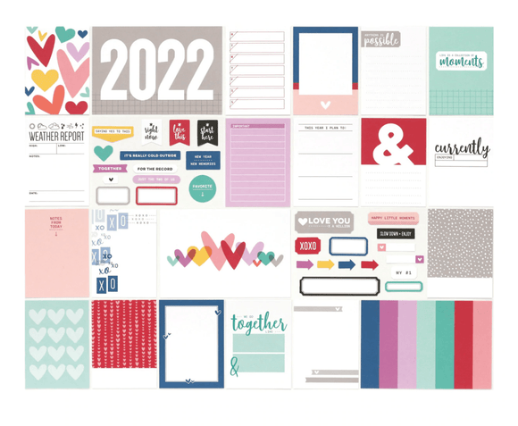 Scrapbooking  Elles Studio - January 2022 Kit kit