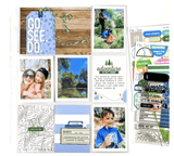 Scrapbooking  Elles Studio July 2021 Monthly Kit kit