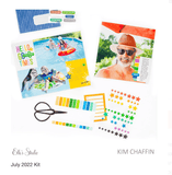 Scrapbooking  Elles Studio July 2022 Kit kit