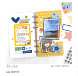 Scrapbooking  Elles Studio July 2022 Kit kit