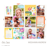 Scrapbooking  Elles Studio July 2022 Kit kit