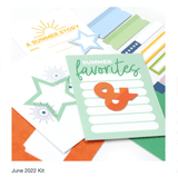 Scrapbooking  Elles Studio June 2022 Kit kit