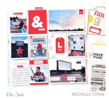 Scrapbooking  Elles Studio June 2022 Kit kit