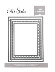 Scrapbooking  Elles Studio - Layered Card Metal Die kit