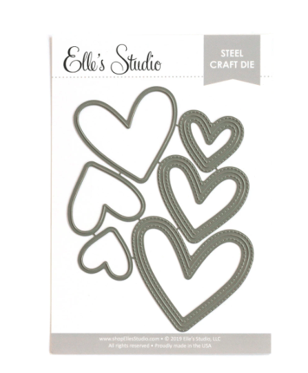 Scrapbooking  Elles Studio - My Heart Metal Die kit