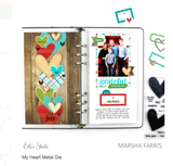 Scrapbooking  Elles Studio - My Heart Metal Die kit