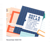 Scrapbooking  Elles Studio November 2022 Kit kit