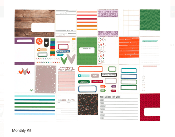 Scrapbooking  Elles Studio - October 2020 Kit kit