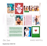 Scrapbooking  Elles Studio September 2022 Kit kit