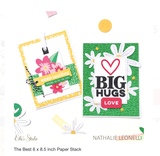 Scrapbooking  Elles Studio The Best 6 x 8.5 inch Paper Stack Paper Pad