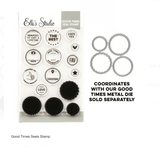 Scrapbooking  Elles Studio Good Times Seals Stamps stamp