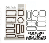 Scrapbooking  Elles Studio - Hearts Label Stamp stamp