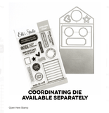 Scrapbooking  Elles Studio - Open Here Stamp Set stamp