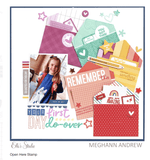 Scrapbooking  Elles Studio - Open Here Stamp Set stamp