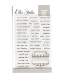 Scrapbooking  Elles Studio - Autumn Tab Stamp stamps