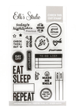 Scrapbooking  Elles Studio - Check This Out Stamp Set stamps