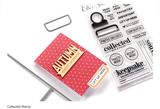 Scrapbooking  Elles Studio - Collected Stamp kit