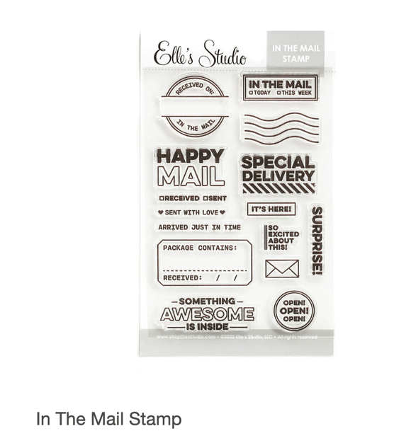 Scrapbooking  Elles Studio -  In the Mail Stamp Set stamps