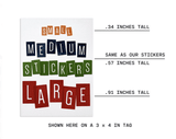 Scrapbooking  Elles Studio - Medium Tile Alphabet Stamp stamps
