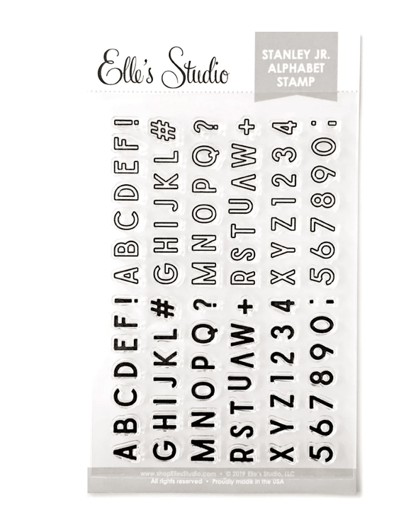 Scrapbooking  Elles Studio - Stanley Jr. Alphabet Stamps stamps