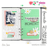 Scrapbooking  Elles Studio Typewriter Alphabet Stamp kit
