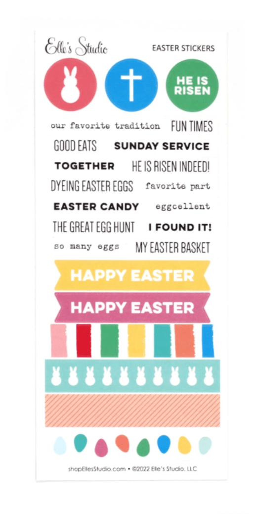 Scrapbooking  Elles Studio Easter Stickers stickers