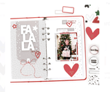 Scrapbooking  Elles Studio Full of Joy Chipboard Stickers with gold foil stickers
