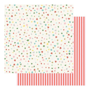 Scrapbooking  Wishmas Double-Sided Cardstock 12"X12" - Christmas Stars Paper 12"x12"