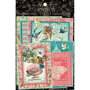 Scrapbooking  Ephemera Queen Ephemera & Journaling Cards 32pk Paper 12"x12"