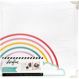 Scrapbooking  Heidi Swapp Storyline 3 D-Ring Album 8.5"X11" Rainbow 8.5"x11" Albums