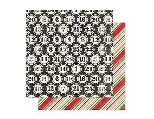 Scrapbooking  Believe Countdown Paper Heidi Swapp