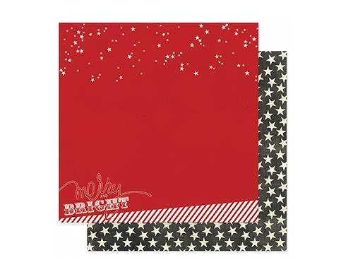 Scrapbooking  Believe Merry and Bright Paper Heidi Swapp